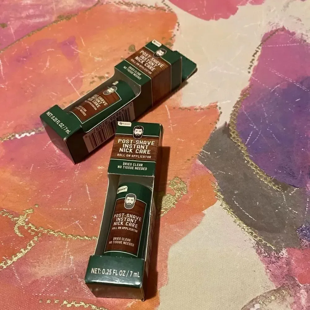 🛍️B-Pure Shave instant Nick Care Roll on Application 0.25FLOZ/7ml (2PK)
